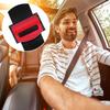 2PCS Car Seat Belt Adjuster Clips,Adjustable Universal Seat Belt Positioner Clip for Adults/Kids,Prevent The Seat Cushion from Moving During Use for More Comfortable Driving (red) view 4