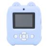 Acouto Kids Instant Print Camera, 48MP HD 1080P 16X Zoom Inkless Printing Toy with 2.4 Inch Screen for Selfies, Zoom and Playful Frames (Light Blue) view 1