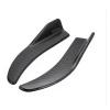 1 Pair Universal Car Bag Corner Bumper Spoiler Front Rear Lip Anti-Collision Car Side Skirt Anti Collision Rear Corner Accessory(1 Pair Carbon Fiber) view 1