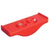 Gonetre Kids Sensory Balance Board Toy Totter For Kids Outdoor Seesaw PE Sensory Training Equipment For Childrens Balance Ability Development Family Kindergarten Use 45X15X10 Cm Bright (red) view 1