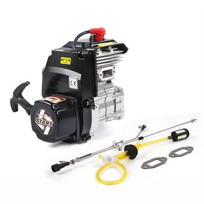 Steam Engine Model Kit That Works, 71cc Single Cylinder 2-Stroke Gasoline Engine with WJ71 Carburetor, NGK Spark Plug for 1/5 Scale RC Car, Science Experiment & Physics Educational Kit for Adults