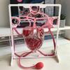 3D Heart Blood Circulation Model, Biological Science Experiment, Medical Teaching Model with Squeeze Ball Pump, Assemble It Yourself, for Healthcare use for Classroom and Clinic Presentations view 2