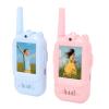 fosa Kids Video Walkie Talkie with Camera, Mini Phone 2 Way Radio with Voice Changer & Real Time Video Call, Long Range, Rechargeable, Toy for Ages 3-12 (2 Pack) view 1