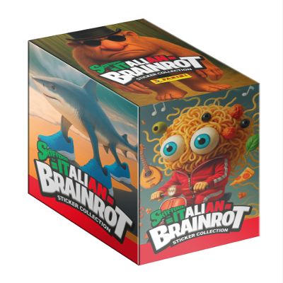 Panini SKIFIDOL Italian BRAINROT Stickers Box of 36 Pockets