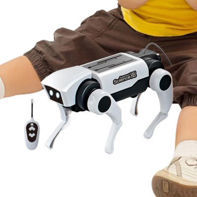 Robotic Dog Solar Components | Solar Robot Dog| Solars Robot Toys for Kids STEM Learning Creative Play Home Projects and Daily Fun Use