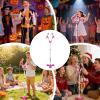 Children's Microphone Toy, Kids Duals Microphone Karaoke Machine with Colorful Light | Music Performance Toy, Encourages Imagination, Ideal for Parties view 4