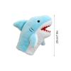 Animal Hand Puppets  Plush 20cm | Stuffed Shark Toy with Moveable Mouth, Plush Puppet for Kids, Family, Home, Party, School, Classroom, Playroom, Daycare, Role-Playing and Interactive Fun view 4