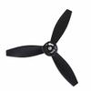 4PCS RC Airplane Propeller Replacement for Bebop 2 Drone, RC Propeller Accessory, Lightweight Aerodynamic Design with Triangular Blades, Durable Plastic Material for Enhanced Perfo (2 Black 2 red) view 4