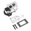 CCYLEZ Composite Material Portal Transmission Tiny for 1/10 RC Crawler Lightweight and Compact Design for Performance Carbon view 1