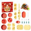 Clay Set | DIY Art With Chinese Kitchen Theme | Imitation Toy Food,For Boys And Girls, Party Activities, Classroom And Stocking Stuffers On Holiday view 1