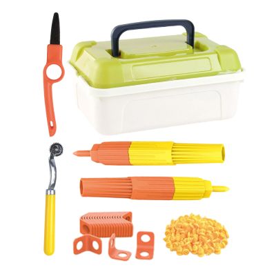 Genrico Cardboard Tools for Children | 148 Pieces Educational and Safe Serrated Roller for Folds,Safe Cardboard Cutter for Children - for Home School Strong Castle Car Workshop Set