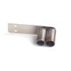 High Performance RC Exhaust System for Upgrades and Tuning, Compatible with 1/10 Scale Nitro RC Cars, Aluminum Construction- Single Row view 2