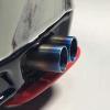 High Performance RC Exhaust System for Upgrades and Tuning, Compatible with 1/10 Scale Nitro RC Cars, Aluminum Construction- Single Row view 4