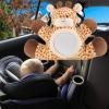 Baby Car Mirror for Rear Facing Car Seat - Shatterproof Infant Child Backseat Safety Accessory- Style B view 2