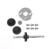 RC Toys Upgrades Parts For MN 78 82 1/12 RC Car Metal Gearbox Transmission Gear Set Motor Pinion 370 Bracket Mounting Upgrade Parts(Silver) view 1