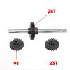 RC Toys Upgrades Parts For MN 78 82 1/12 RC Car Metal Gearbox Transmission Gear Set Motor Pinion 370 Bracket Mounting Upgrade Parts(Silver) view 2