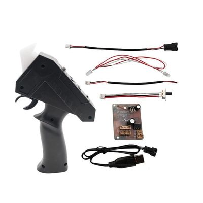 2.4G Remote Control Transmitter and Receiver Set Compatible with MN Series MN99S MN98 MN78 MN82 MN128 MN168 and C14 C24 B14 B24 B16 B36 RC Car Models