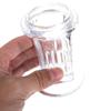 2Pcs Transparent Glass Staining Jars for Microscope Slides - 5-Slide Capacity Laboratory Containers view 4