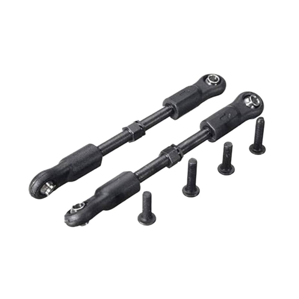 2pcs Steering Link Steering Rod EA1018 Compatible with RC Car Models Compatible with 11101 21101 J3 Speed 1 10 Scale Aftermarket