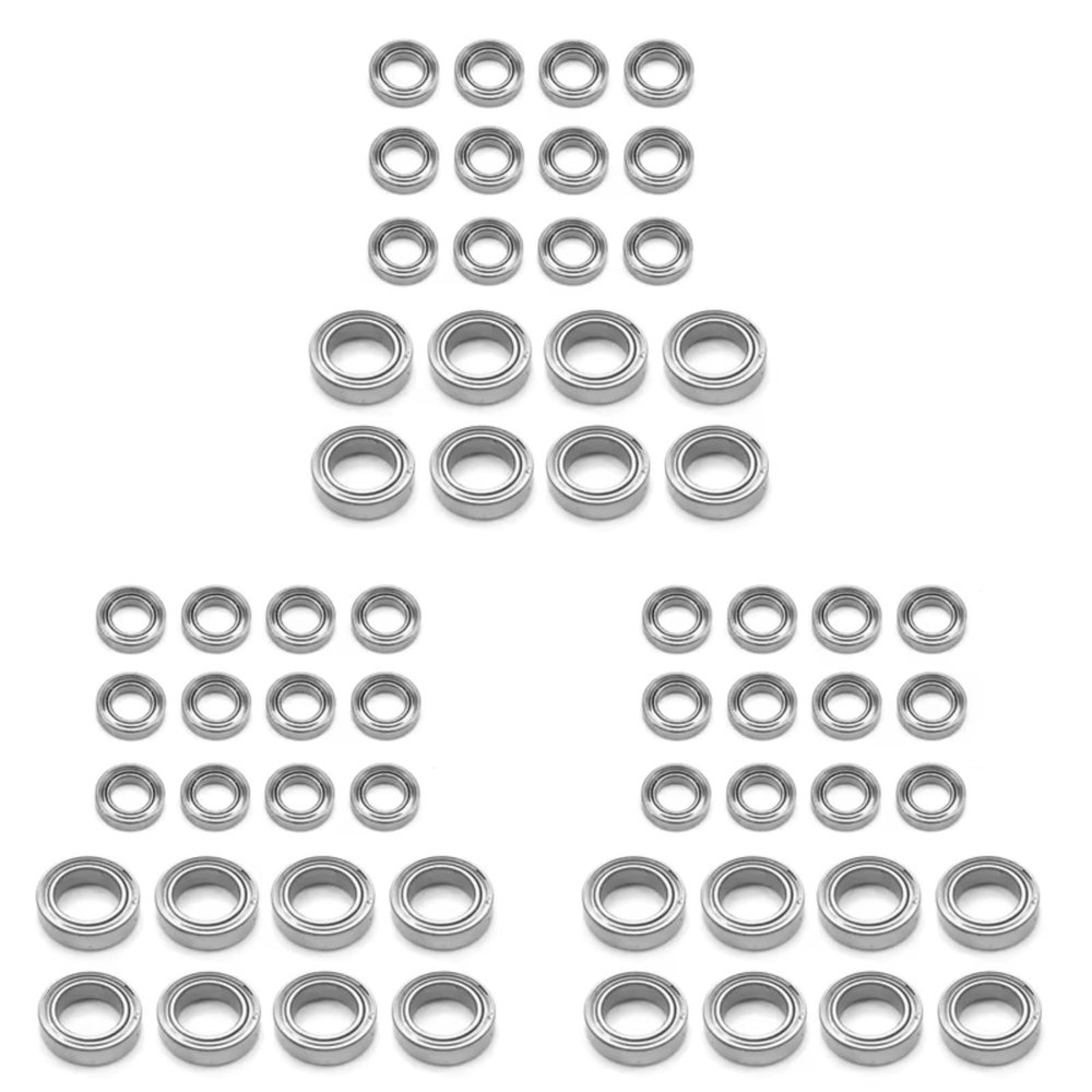 RC Crawlers Toys For Wltoys 144001 144002 144010 124016 124017 124018 124019 60Pcs Ball Bearing Set RC Car Spare Parts Accessories