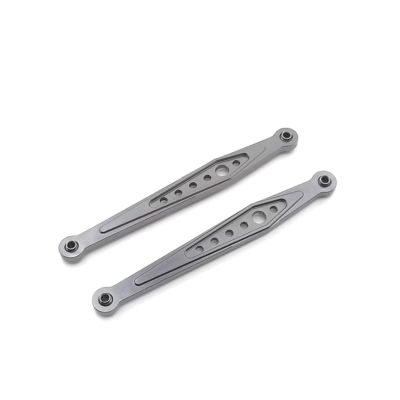 RC Crawlers Toys For WLtoys 12428 12427 12423 12429 FY Metal Rear Fixed Pull Rod Remote Control Car Upgrade Parts(Titanium)