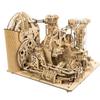 0.55 Inches Mechanical Marble Run Model 3D Wooden Puzzle with Electric Motor for Adult, 1000+pcs Sky City DIY Assemble Kit view 1