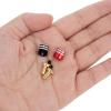 1 Black + 1 Red Two Radiator Brass Bullet Banana Plug RC Car Connector Upgrade Modification Parts Rc Upgrade Components(4.2mm) view 3