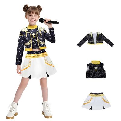 2026 Christmas Costume Outfit for Teens Kids Girls Party Costumes,Toddler Stage Cosplay(H,160(Fit Height 56.9-60.8 in))