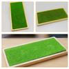 WOONEKY Tray Display Stand with Artificial Grass Base for Action Figure Model Collectors Desktop Organizer for Home Decor and Figurine Showcase view 3
