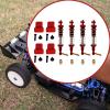 1:16 RC Shock Absorbers Upgrades, Professional Replacement, Rust Resistant with Shock Mount Spare Parts for C34 C44- Red view 2