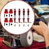 1:16 RC Shock Absorbers Upgrades, Professional Replacement, Rust Resistant with Shock Mount Spare Parts for C34 C44- Red view 3