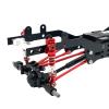 1:16 RC Shock Absorbers Upgrades, Professional Replacement, Rust Resistant with Shock Mount Spare Parts for C34 C44- Red view 4