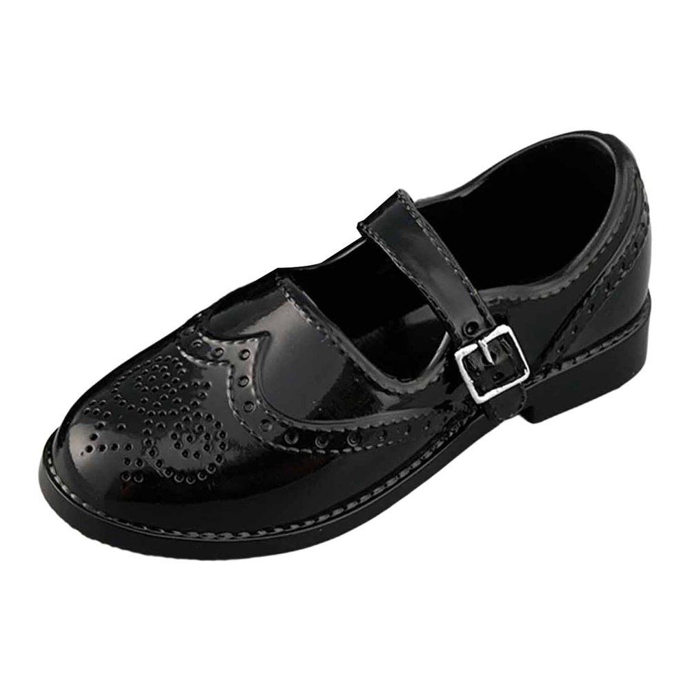 1/4 Scale Doll Shoes for Male and Female Dolls, Realistic Miniature Shoes for BJD, Fashion Outfit Accessories, Crafting- Black