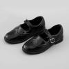 1/4 Scale Doll Shoes for Male and Female Dolls, Realistic Miniature Shoes for BJD, Fashion Outfit Accessories, Crafting- Black view 3