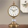 HKRVPXD Living Room Desk Ornament Clock/Silent Mantel Clocks, for Home Office Decoration Bedside Decor view 2
