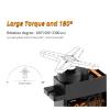 9g mini Clutch servo Motor for 450 Helicopter SCX24 view 3