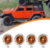 4Pcs 1/12 RC Wheel Brake Disc Replacement Parts for Crawler Car MN128, 12mm Hex DIY Modified Spare Parts- Gold view 4