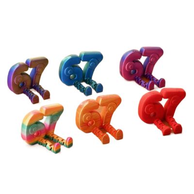 67 Number Figure Set, Collectible Action Figures, Unique Christmas & Birthday Gift