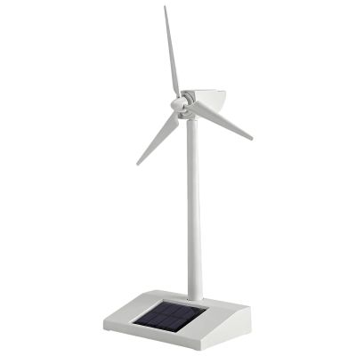 Desk Windmill Toy, 14x9x26cm ABS Solar-Powered Desktop Decoration, Educational, Teaching Tool, Children, School, Outdoor, Classroom, Lawn, Yard, Patio