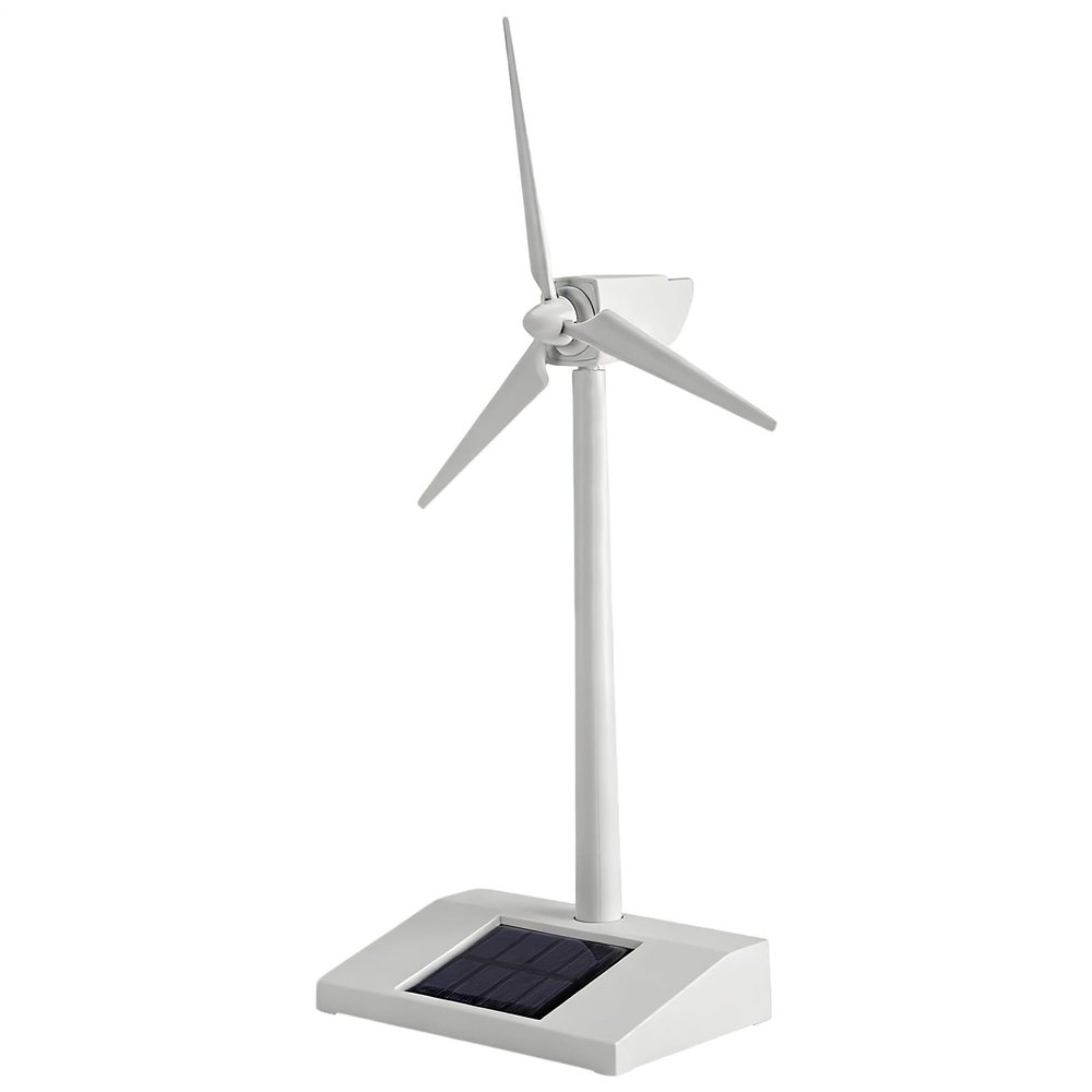 Desk Windmill Toy, 14x9x26cm ABS Solar-Powered Desktop Decoration, Educational, Teaching Tool, Children, School, Outdoor, Classroom, Lawn, Yard, Patio