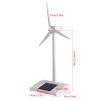 Desk Windmill Toy, 14x9x26cm ABS Solar-Powered Desktop Decoration, Educational, Teaching Tool, Children, School, Outdoor, Classroom, Lawn, Yard, Patio view 2