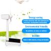 Desk Windmill Toy, 14x9x26cm ABS Solar-Powered Desktop Decoration, Educational, Teaching Tool, Children, School, Outdoor, Classroom, Lawn, Yard, Patio view 3