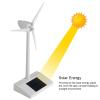 Desk Windmill Toy, 14x9x26cm ABS Solar-Powered Desktop Decoration, Educational, Teaching Tool, Children, School, Outdoor, Classroom, Lawn, Yard, Patio view 4
