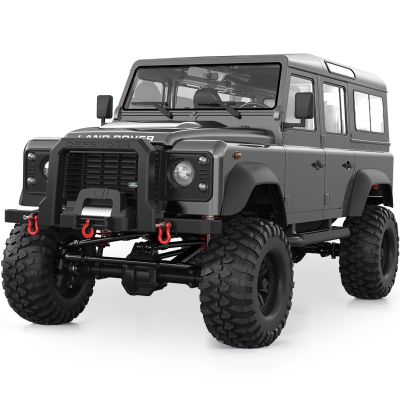DOUBLE E 1/8 Land Rover Defender D110 RC Crawler Truck, 4x4 Offroad Hobby Grade with 550 Motor, for Adults E101