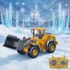 Mudsterz Construction Rc Set of 4, Remote Control Excavator Set,360 Rotation Rechargeable 2.4ghz Remote Control Construction Vehicles with Cool LED Lights,Metal Parts,Real Sound(D * 1) view 1