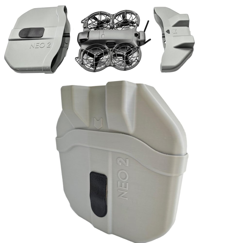 3D Printed Storage Case For DJI NEO 2 Anti-Pressure Anti-Impact Shockproof Protective Case, Drone NEO 2 Portable Carrying Box