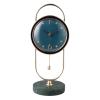 HKRVPXD Rustic Shelf Clock Silent Table, Pendulum Desk, Small Decorative Mantel Clocks for Living Room Bedside Decoration Gift view 1