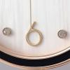 HKRVPXD Rustic Shelf Clock Silent Table, Pendulum Desk, Small Decorative Mantel Clocks for Living Room Bedside Decoration Gift view 4