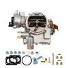 2-Barrel Marine Carburetor Compatible with Mercruiser 3.0L 4 CYL Engines with Long Link Jets and Gaskets Replace 3310-864940A01 8M0045397 view 2