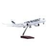 Flying Airplane Model Airplane Airbus A350 1/142 Scale 47CM Finland FINNAIR Airways Model with Wheels Diecast Plane for Collection Gifts Aviation Airbus view 1